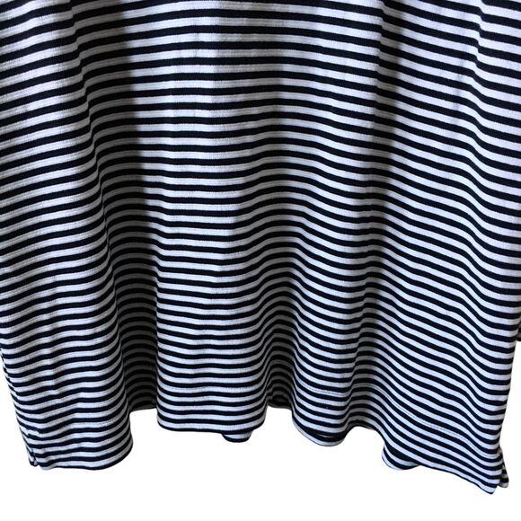 J. Jill Wearever Women's Tunic Sweater Knit Top Plus 3X Striped Stretch Dress - Picture 7 of 10